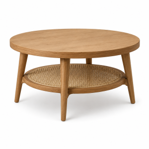 Riviera Cane Round Coffee Table